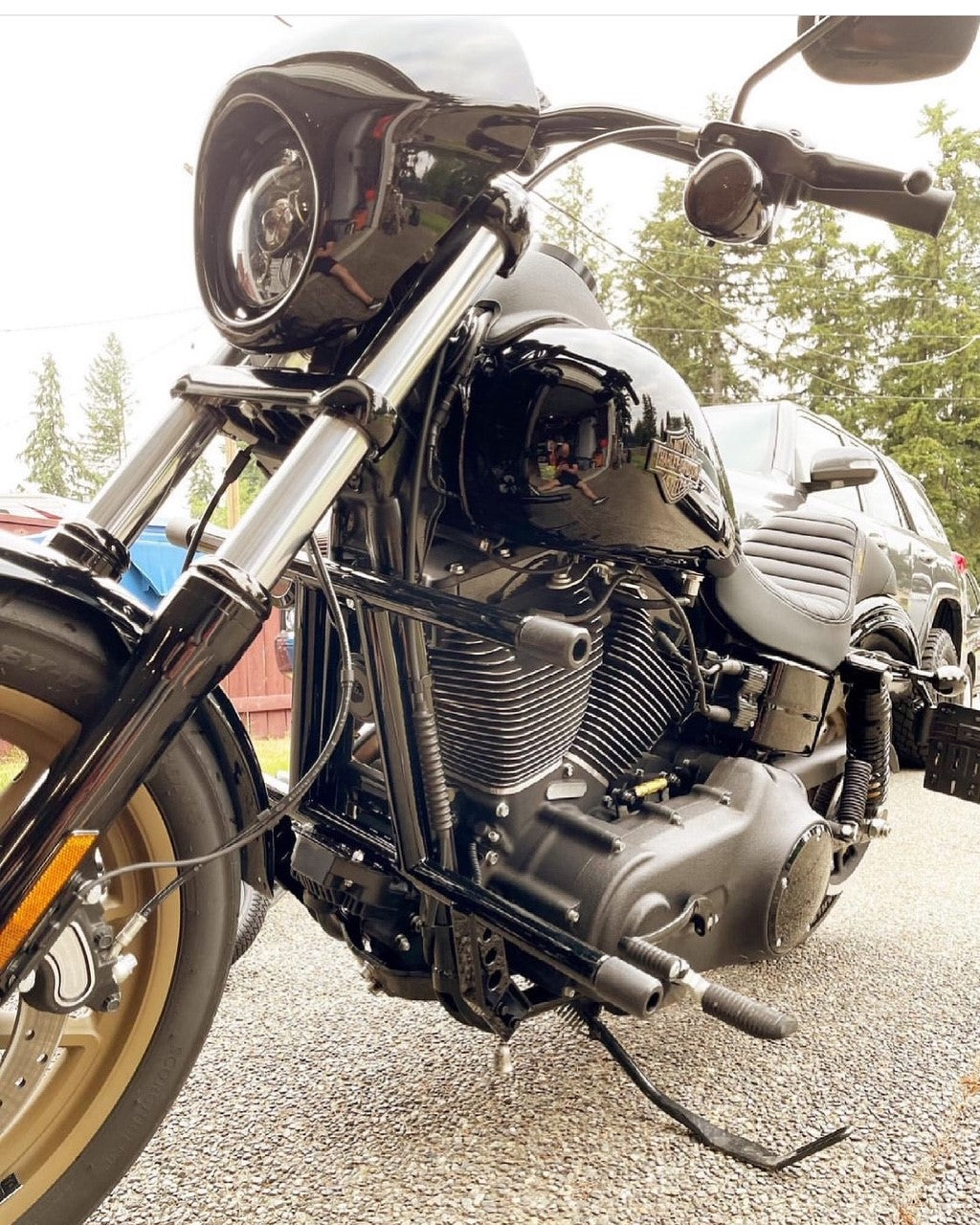 Dyna 2.0 Extreme Crash Bar – 1992–2017 Harley Dyna (Mid-Controls