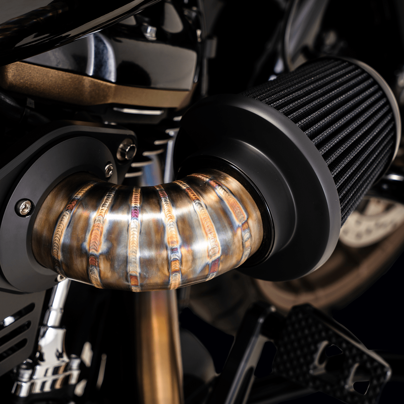 Vance & Hines VO2 Falcon Stainless Air Intake for M8 – Imzz Elite