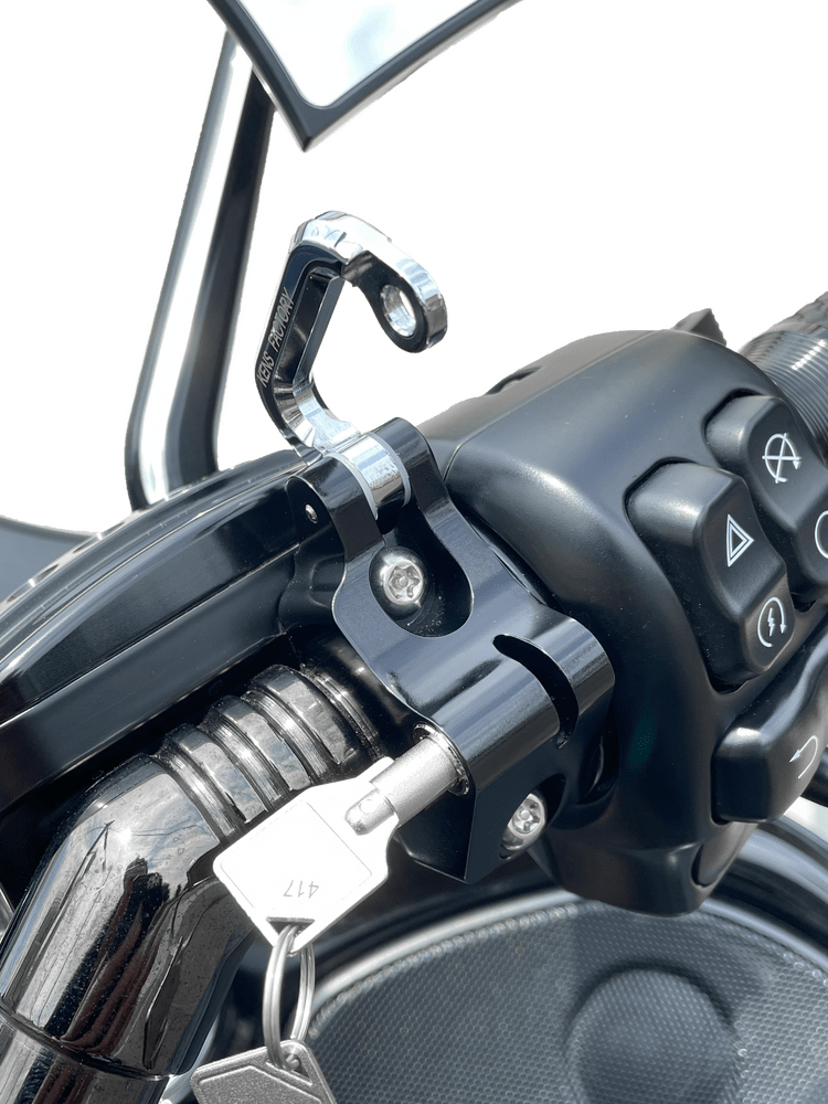 bike helmet lovk Ken's Factory Motorcycle Helmet Lock
