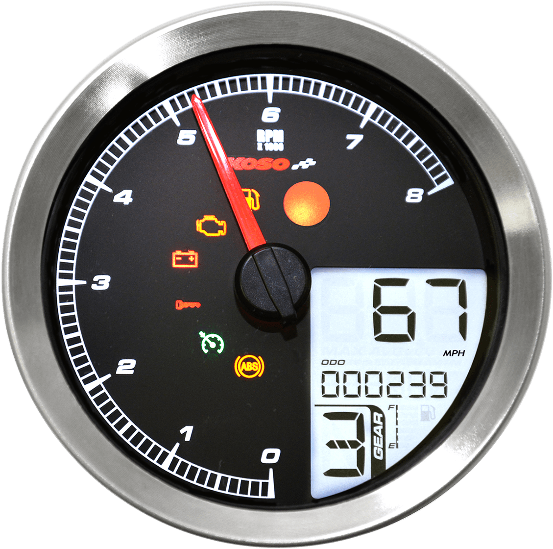 Koso Multi-Function Speedo/Tach – Imzz Elite