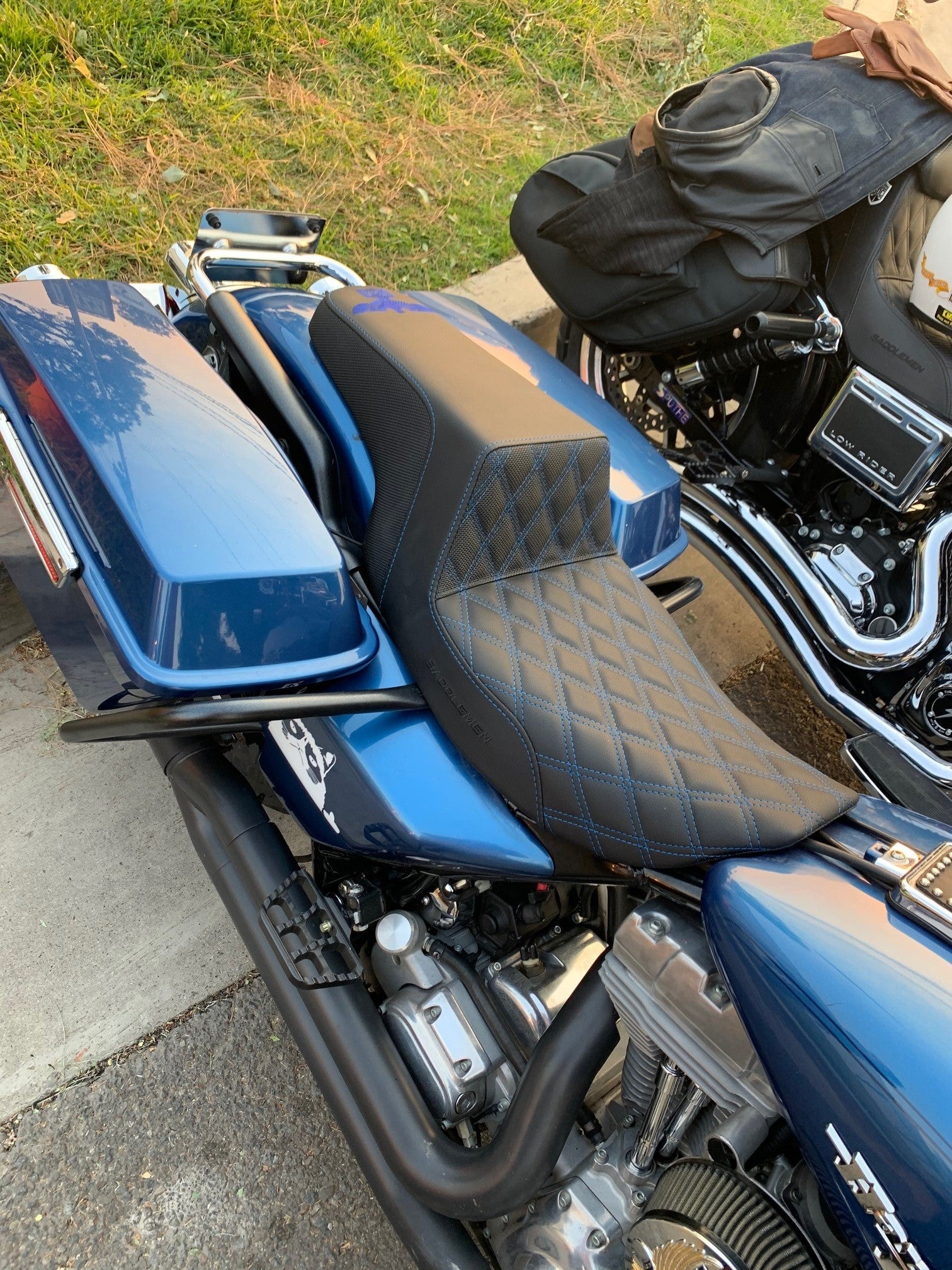 Imzz x Saddlemen Step-Up Seat for Harley Touring (1997-2007)