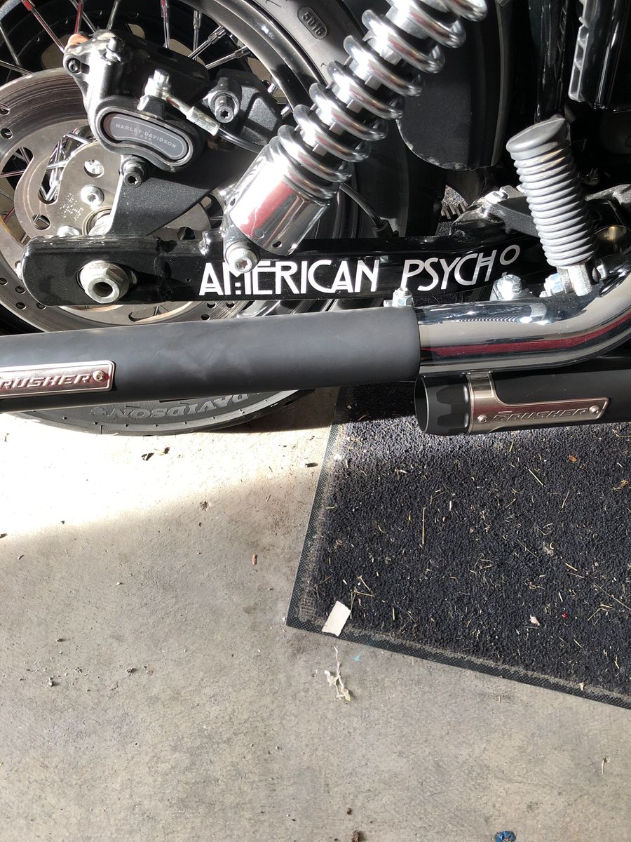 American Psycho Swingarm Sticker