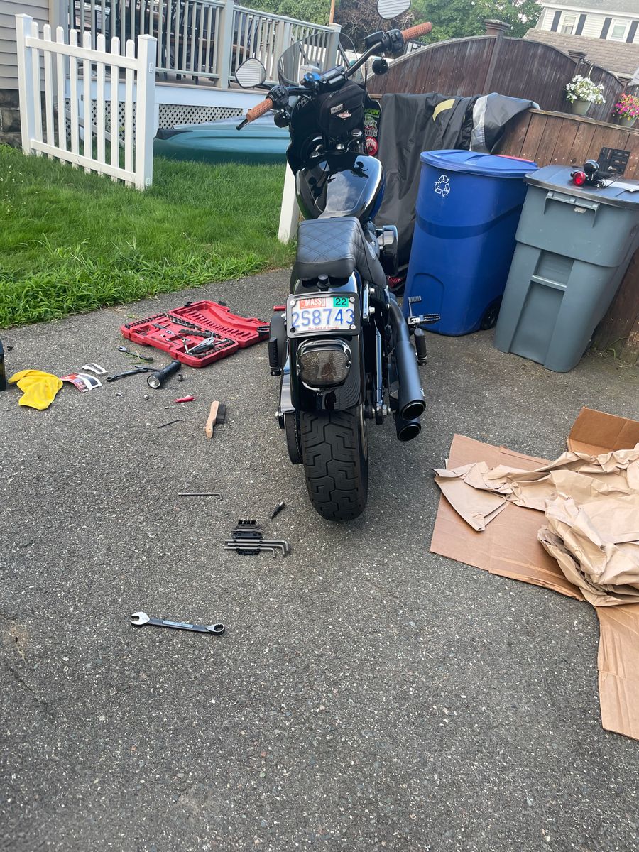 M8 Softail Street Bob Full Rear Fender