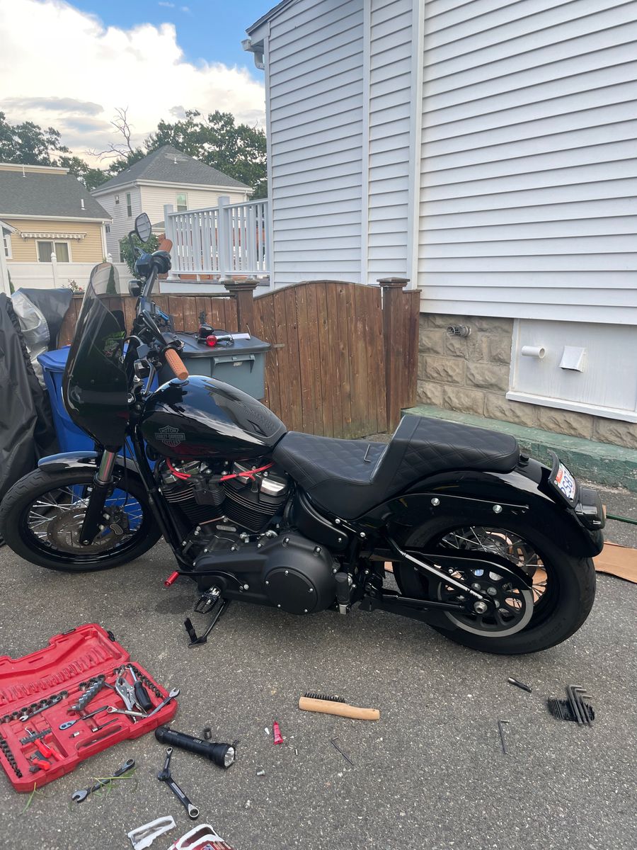 M8 Softail Street Bob Full Rear Fender