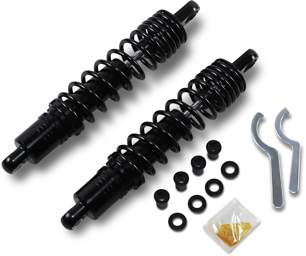 Drag Specialties Premium Adjustable Shocks for FXR – Imzz Elite Drag Specialties Premium Adjustable Shocks for FXR – Imzz Elite