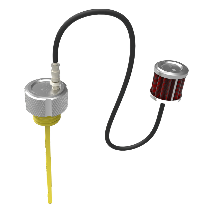 Figurati Performance Vented Dipstick for Harley M8 Touring