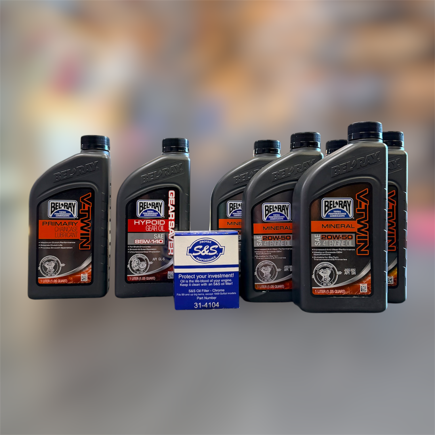 Harley Complete 3-Hole Oil Change Kit – M8, Twin Cam & Sportster