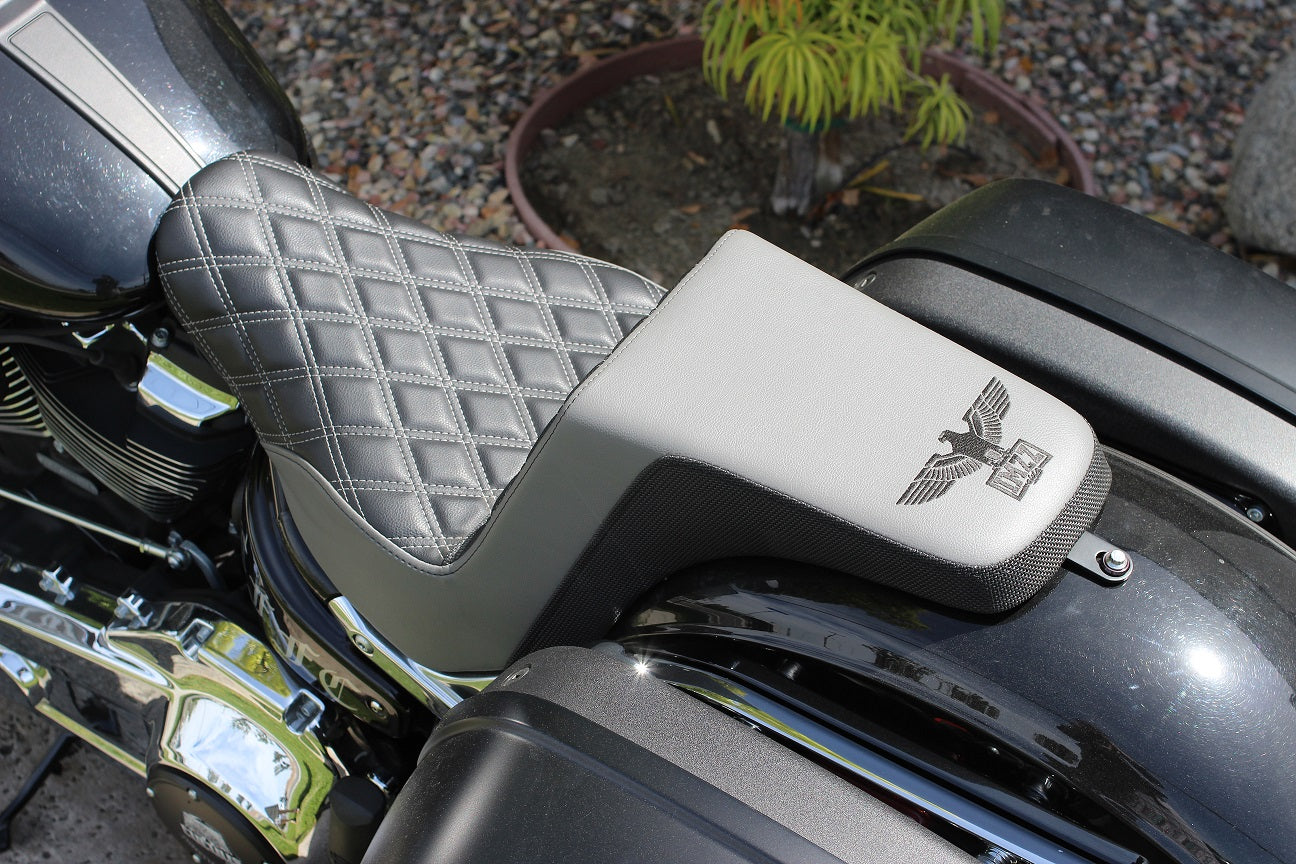 Imzz x Saddlemen Step-Up Seat for M8 FatBob FXFB/FXFBS – Imzz Elite