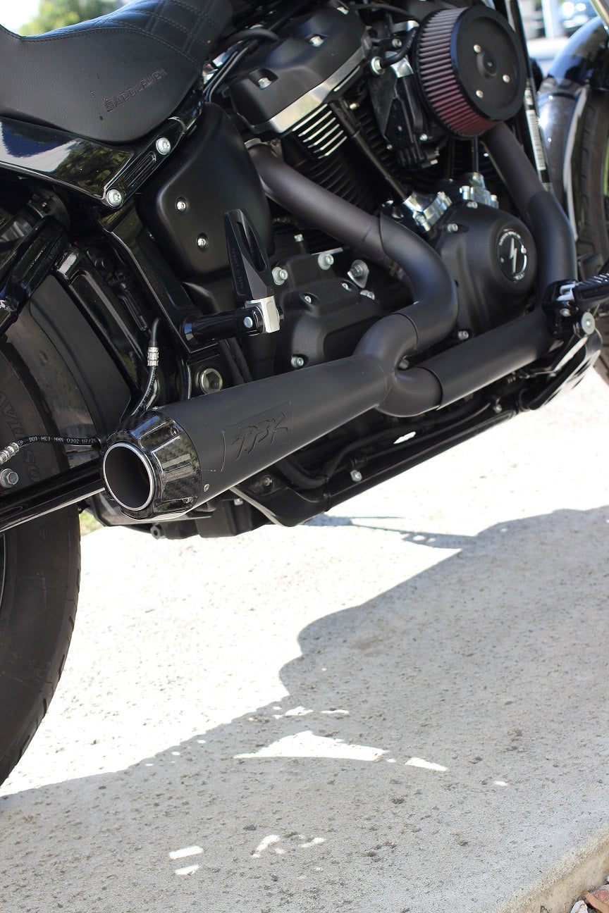 TBR Comp-S 2-1 for M8 Softails