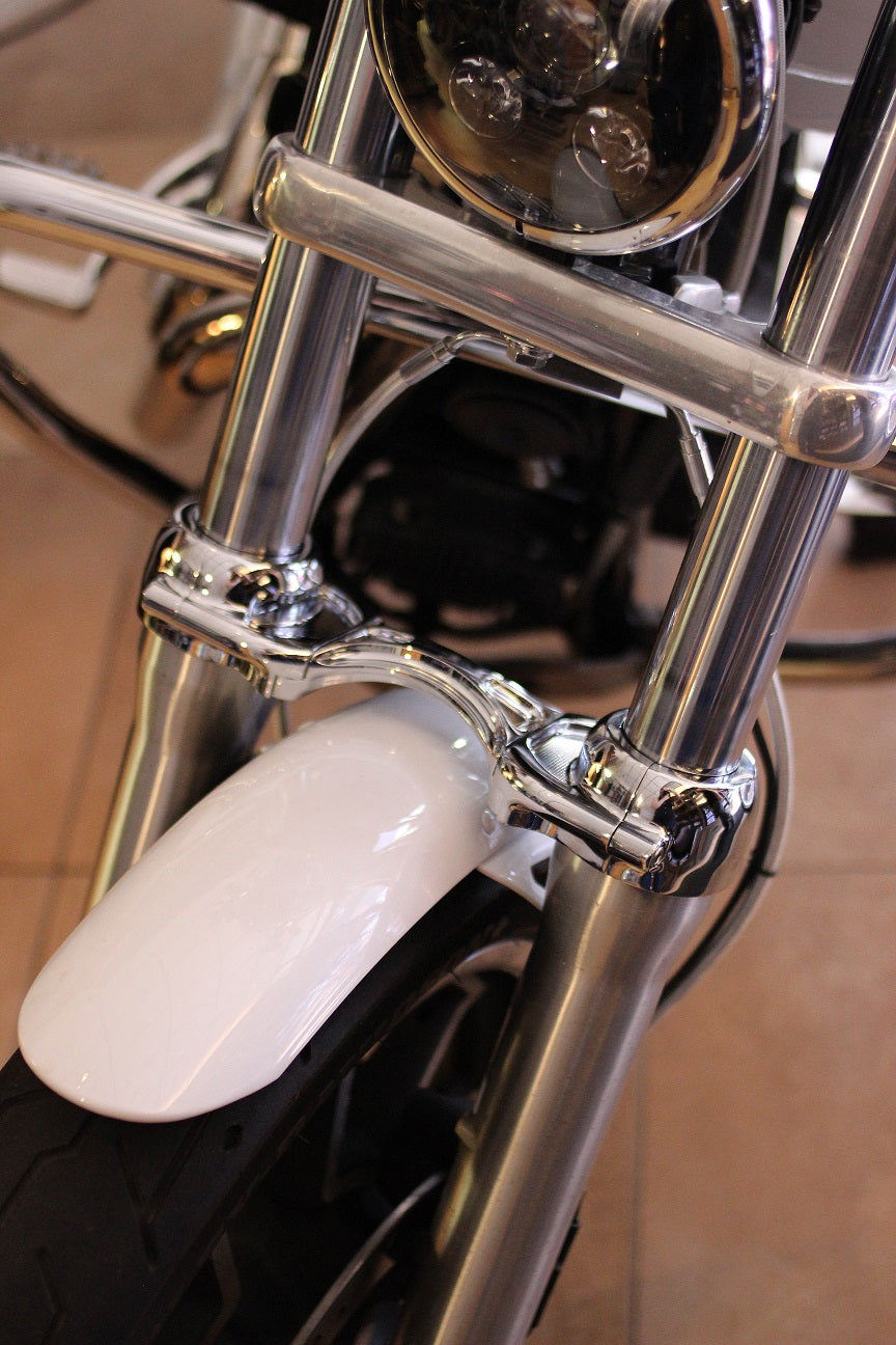 dyna chrome fork brace