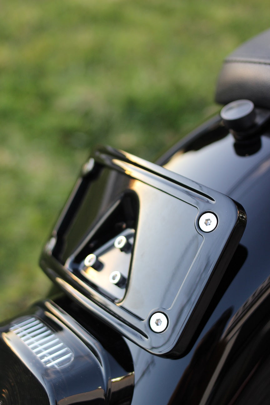 laydown icense plate frame