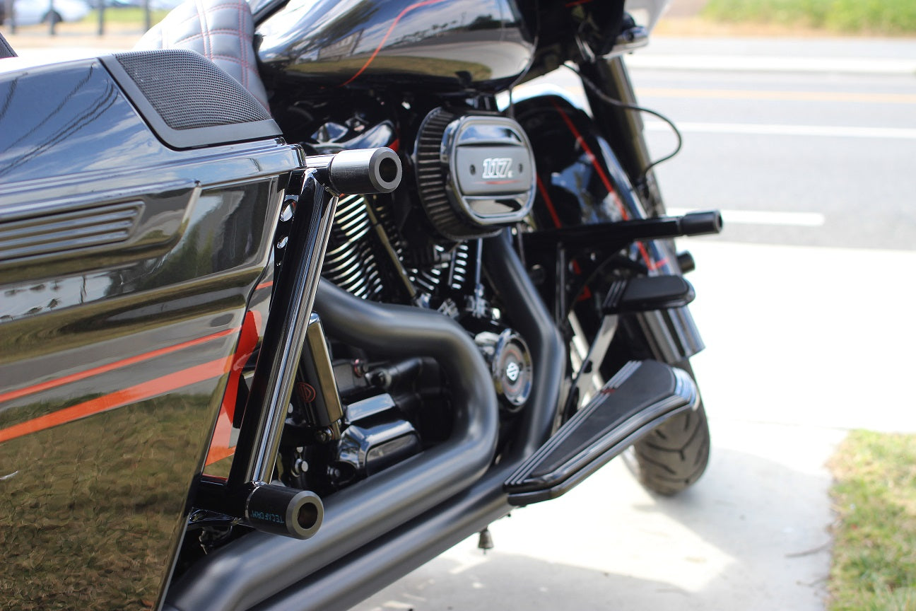 rear bagger crash bar