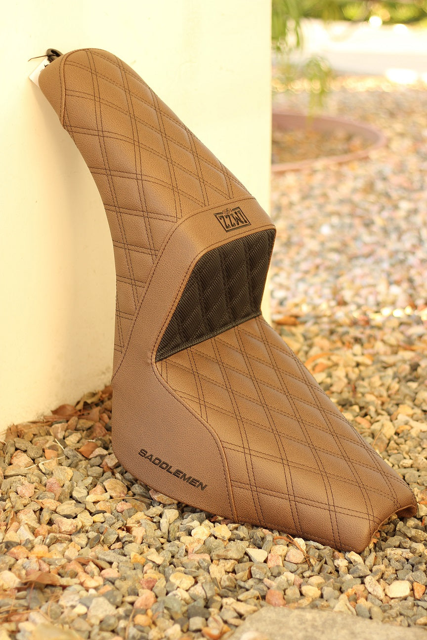 Imzz Elite Signature Saddlemen Step Up Seat for Indian Scout Bobber