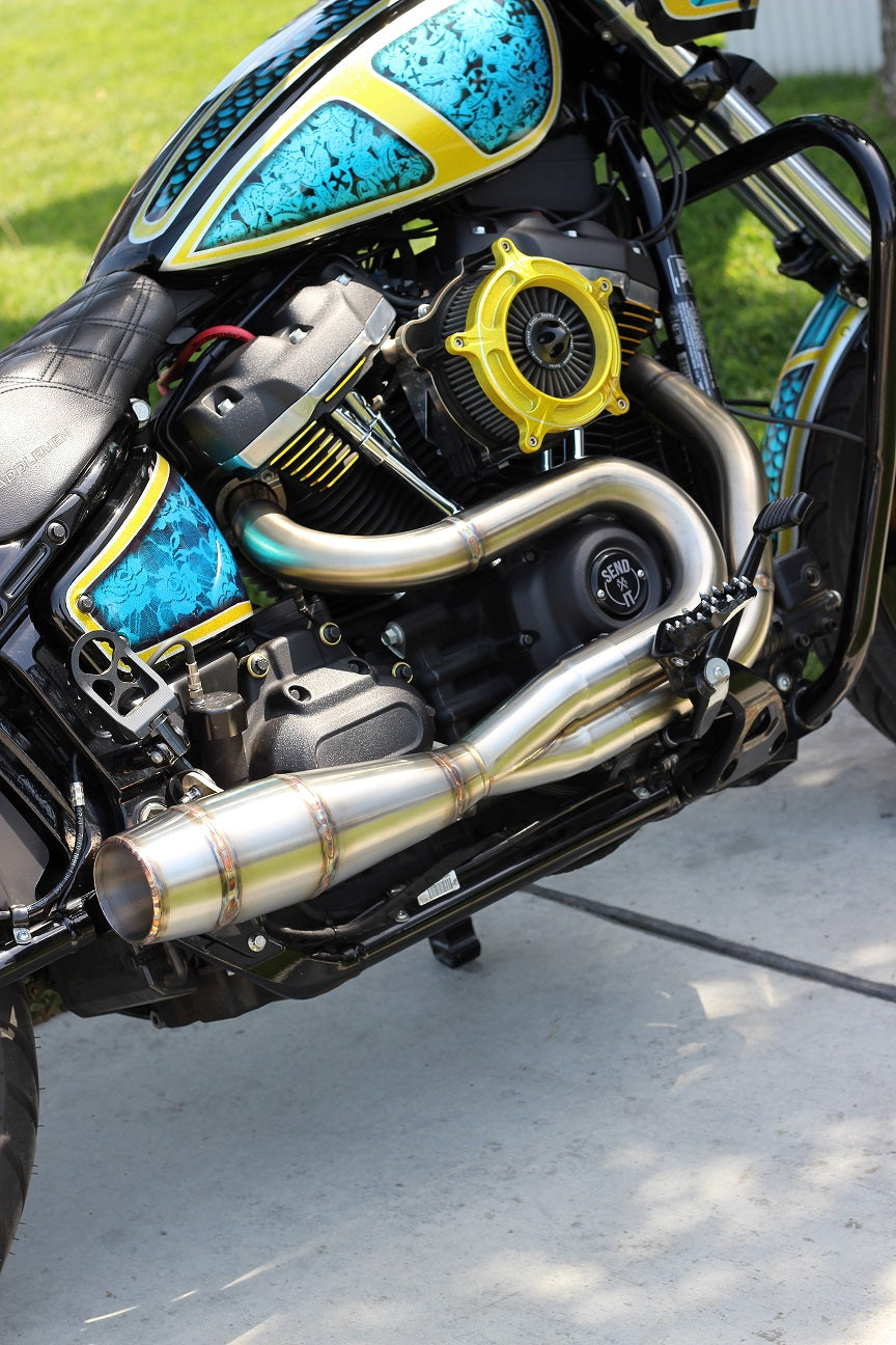m8 softail exhaust