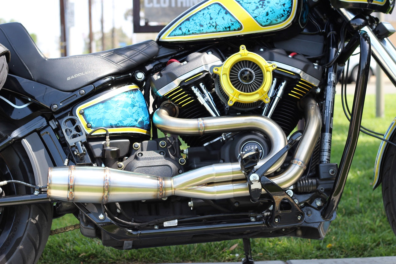 m8 softail exhaust
