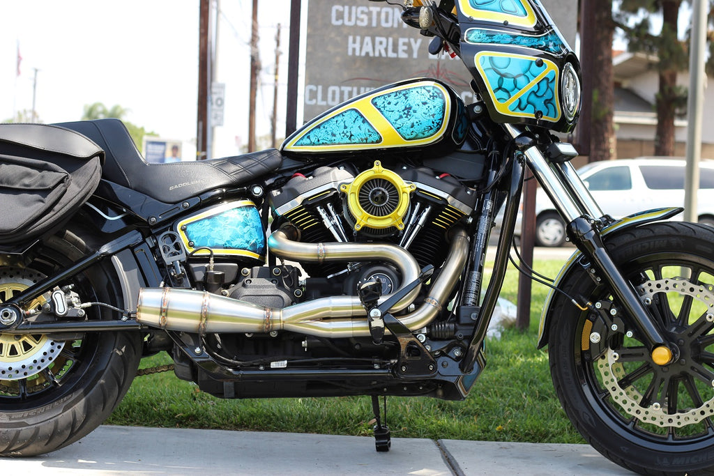 m8 softail exhaust