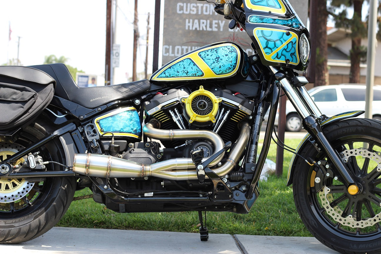 m8 softail exhaust