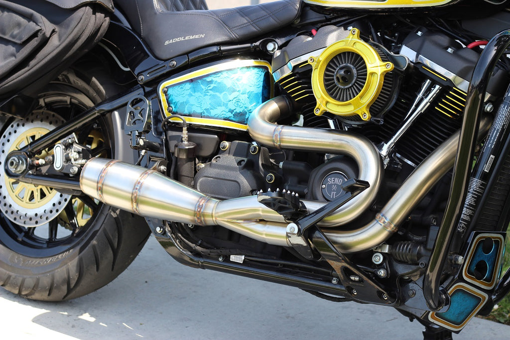 m8 softail exhaust