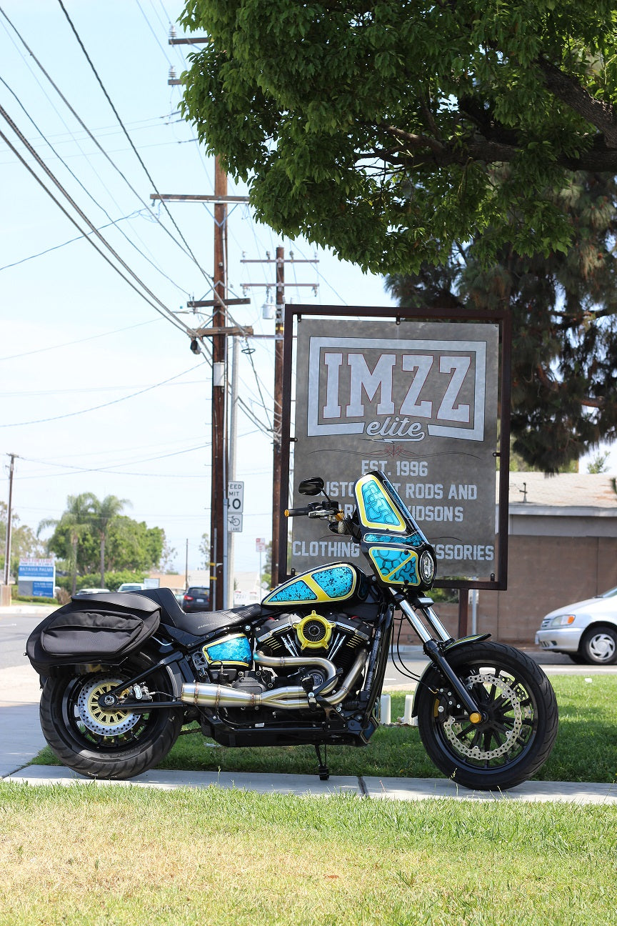 Imzz Elite Big D**k Exhaust for M8 Softail
