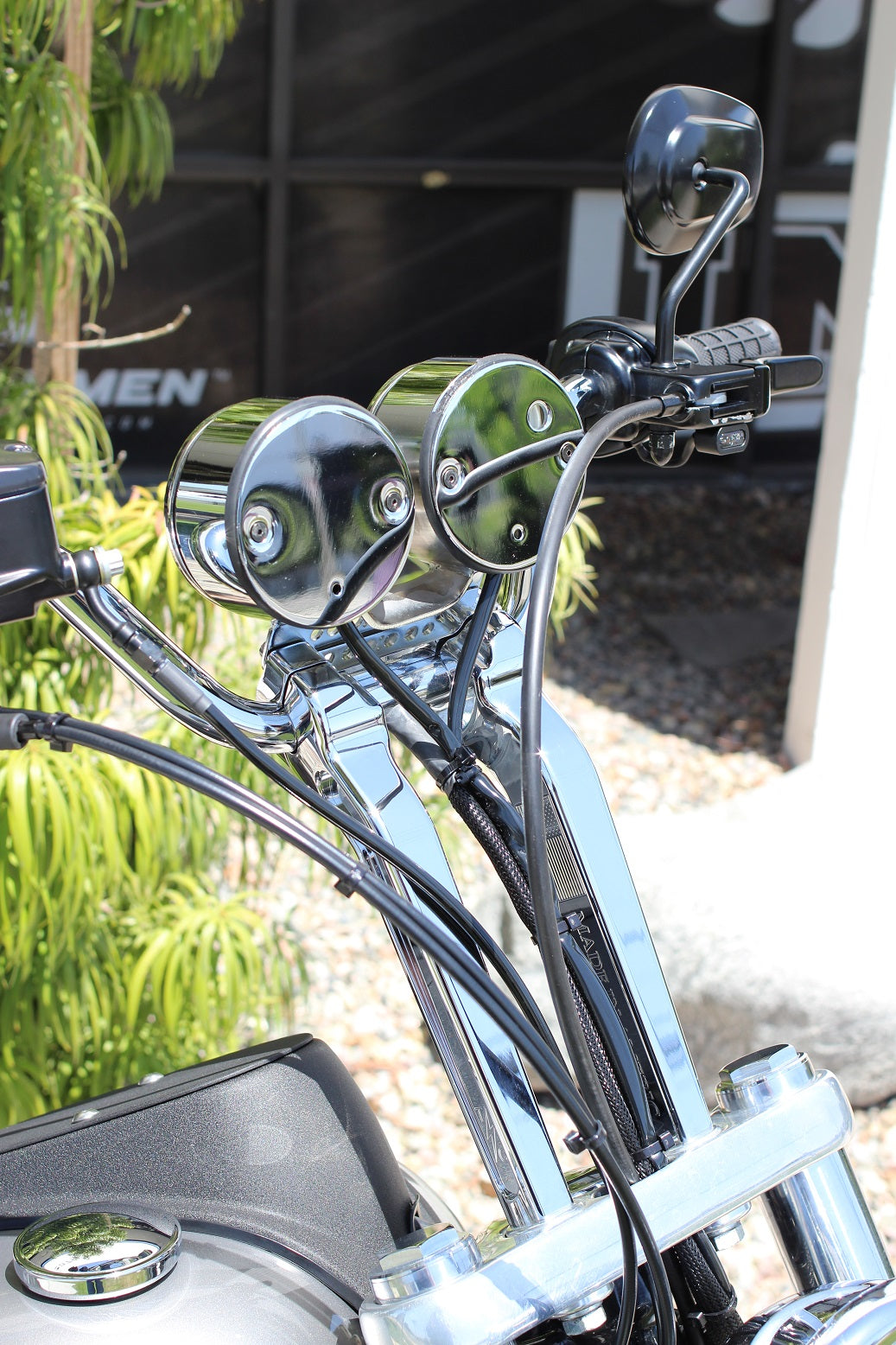 dyna dual gauge mount
