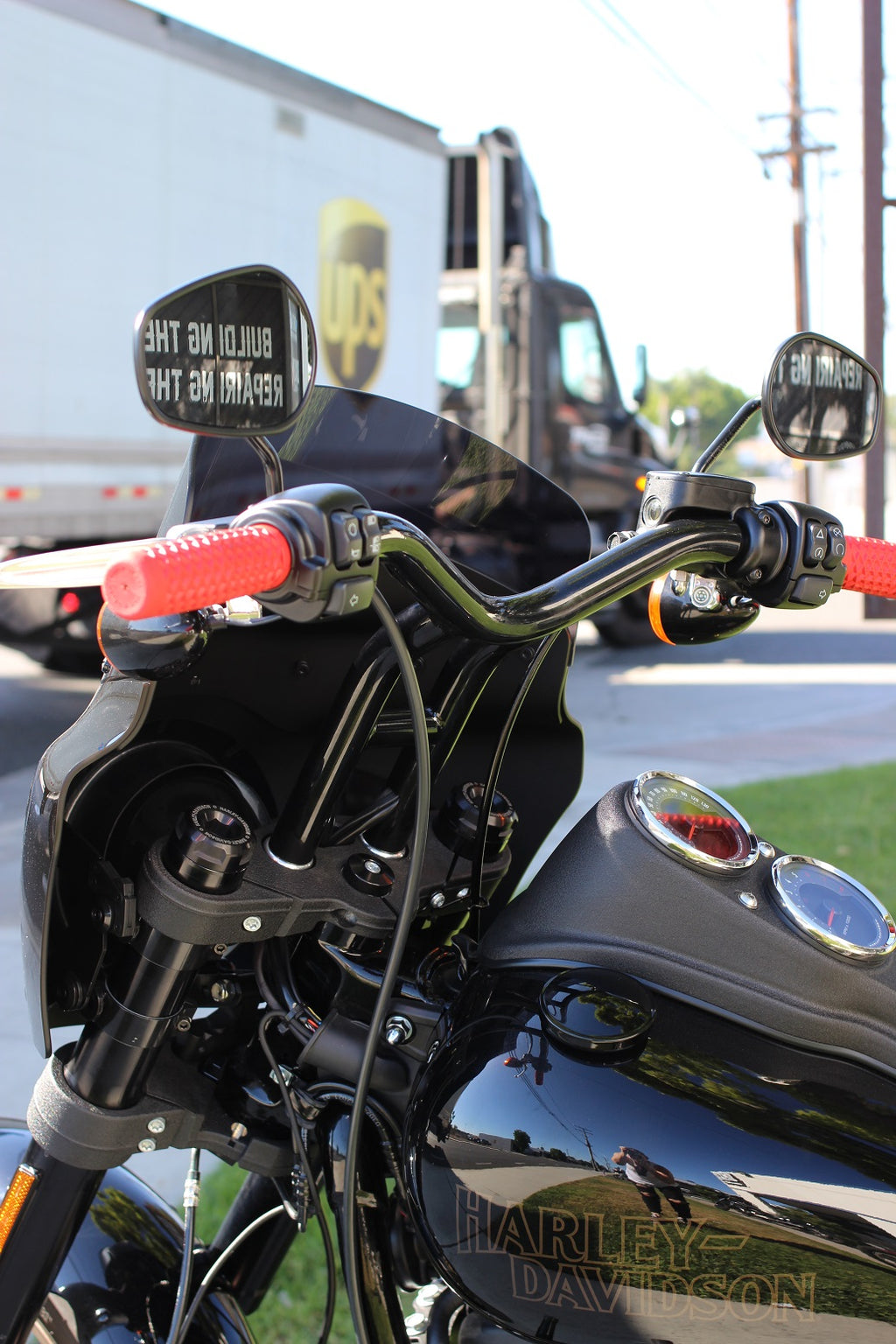 pullback bar for softail