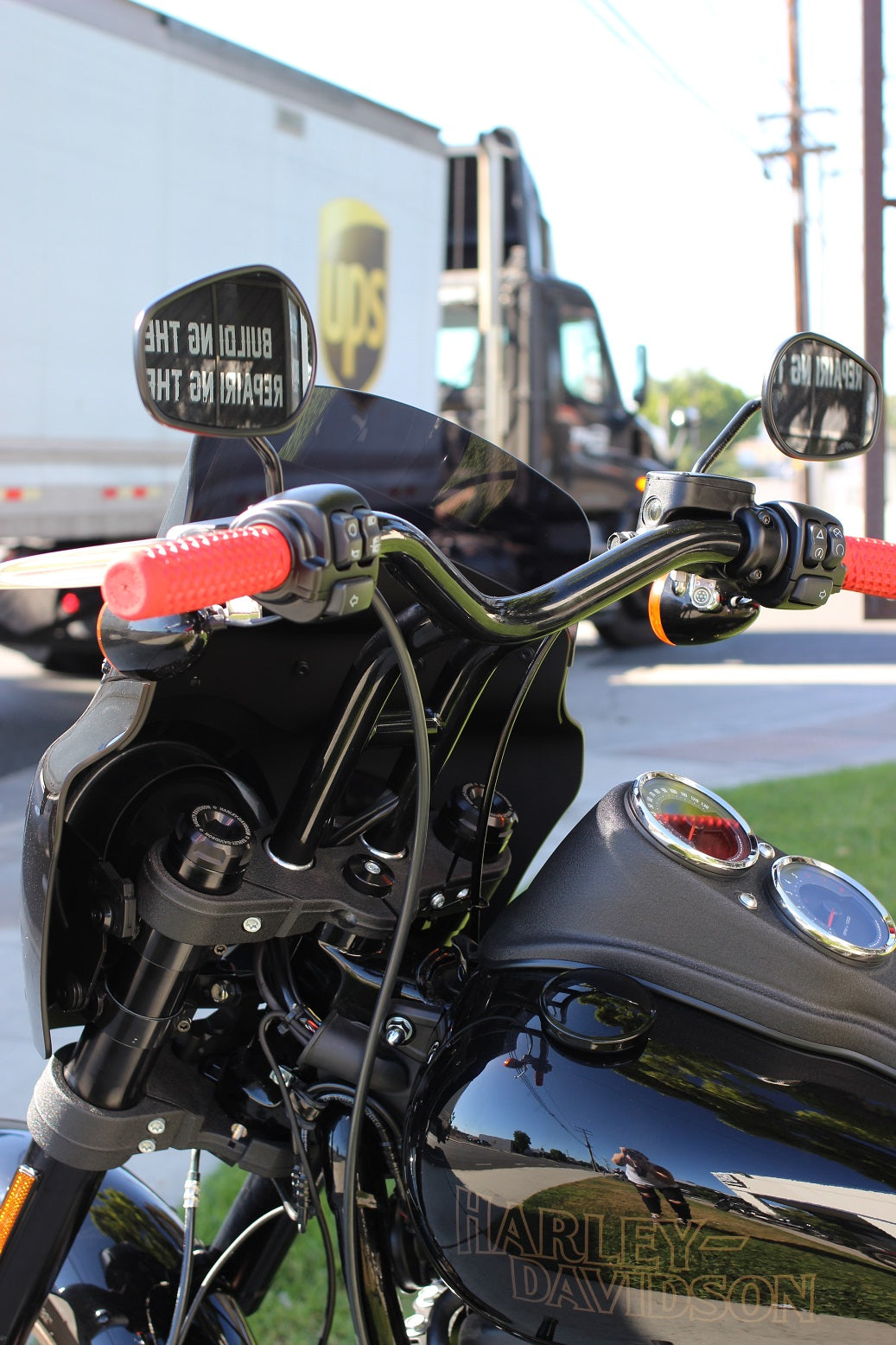 pullback bar for softail