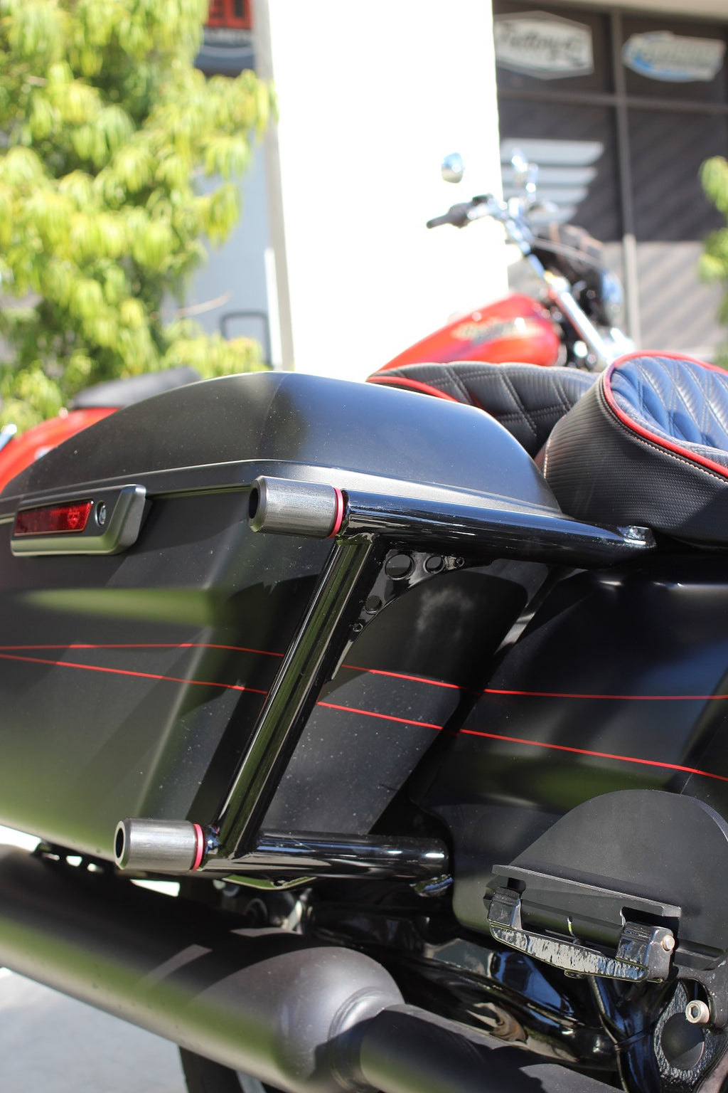 bagger rear crash bar