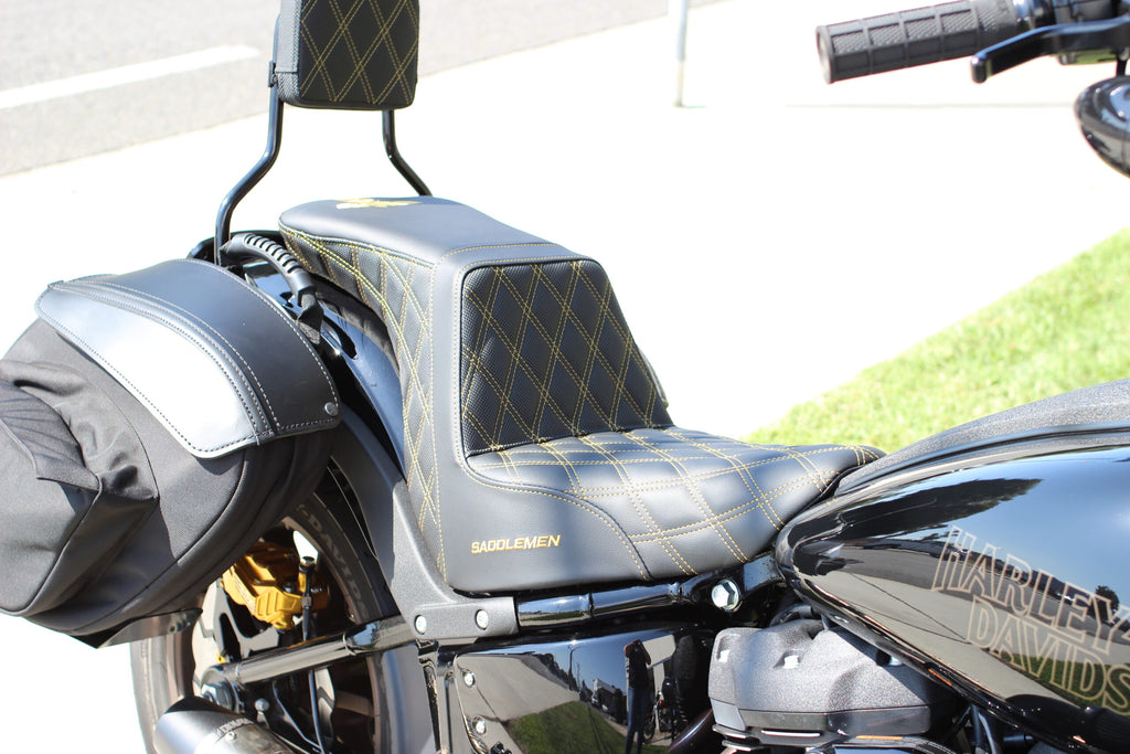 Imzz Elite Signature Saddlemen Tour Step Up Seat for M8 Lowrider/S/ST & SportGlide