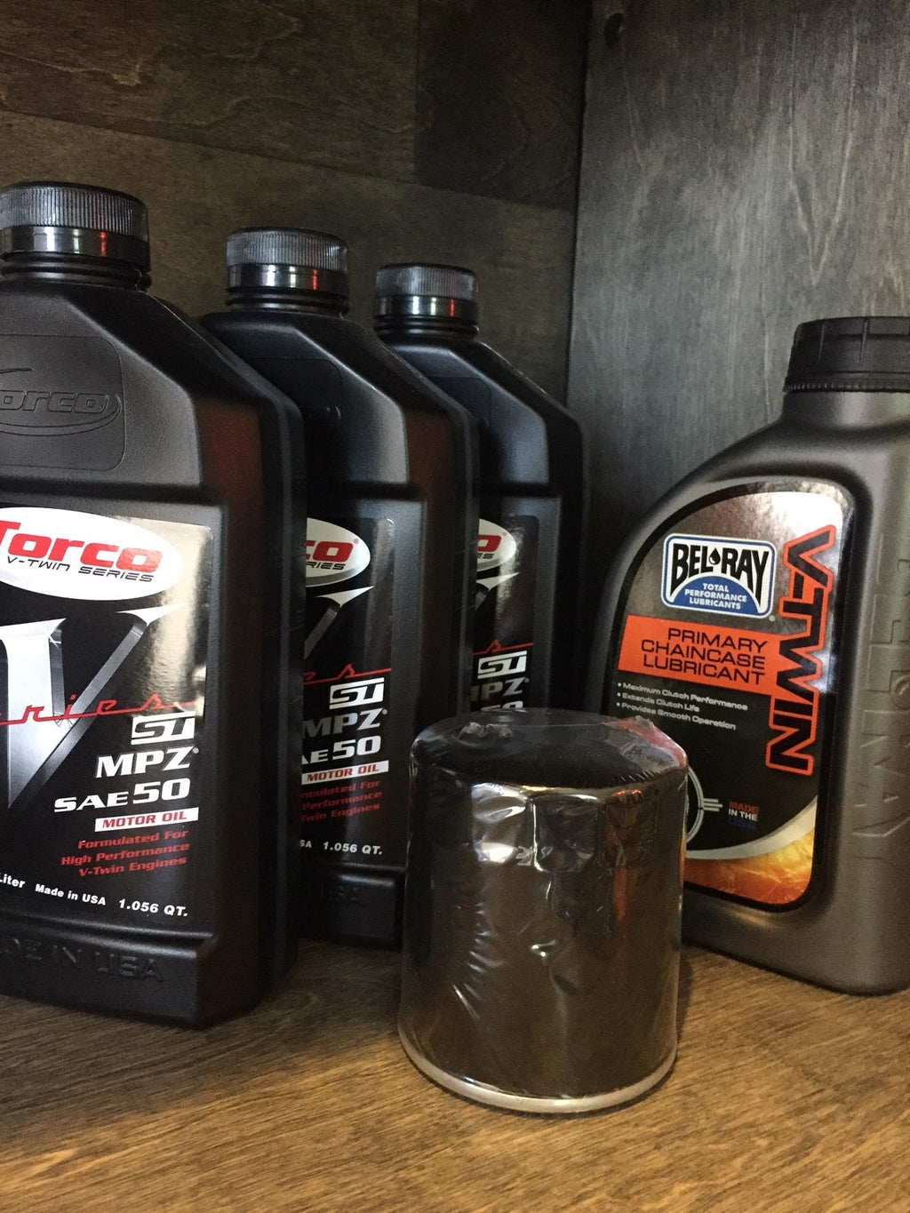 3 Hole Service Oil Change Kit for Sportsters