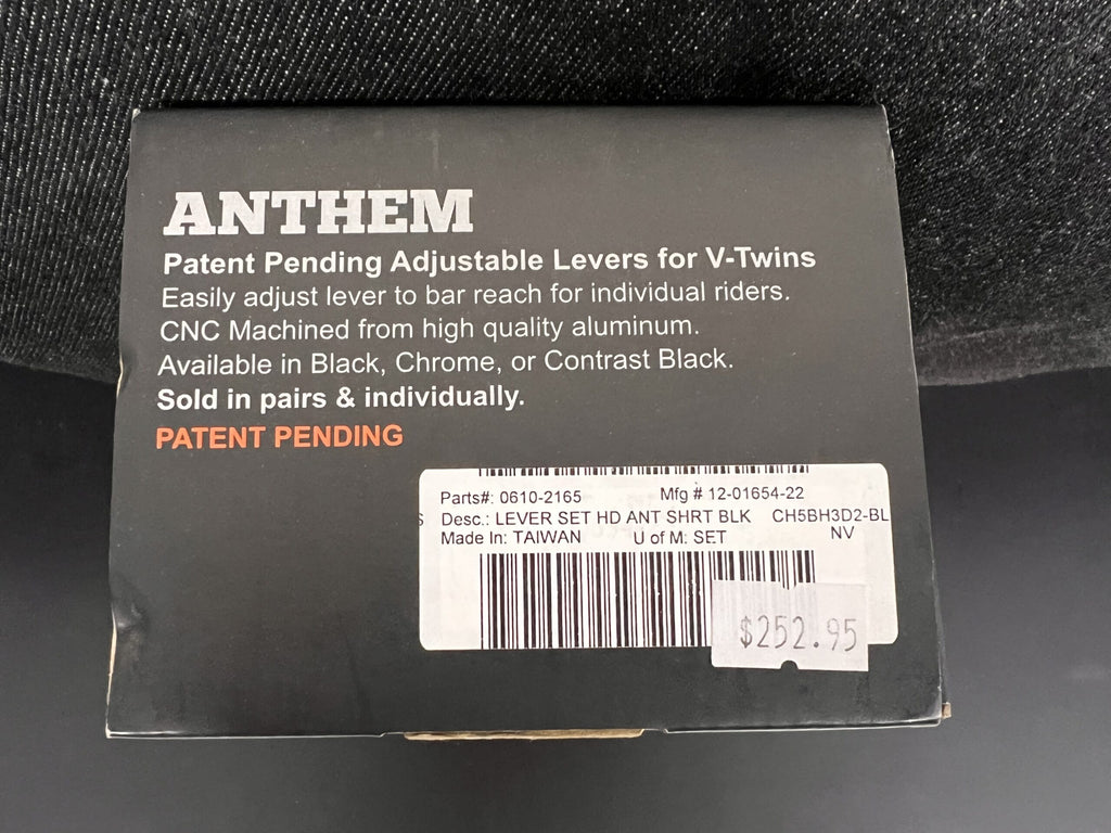 PSR Anthem Shorty Lever Set (08-16 Bagger)