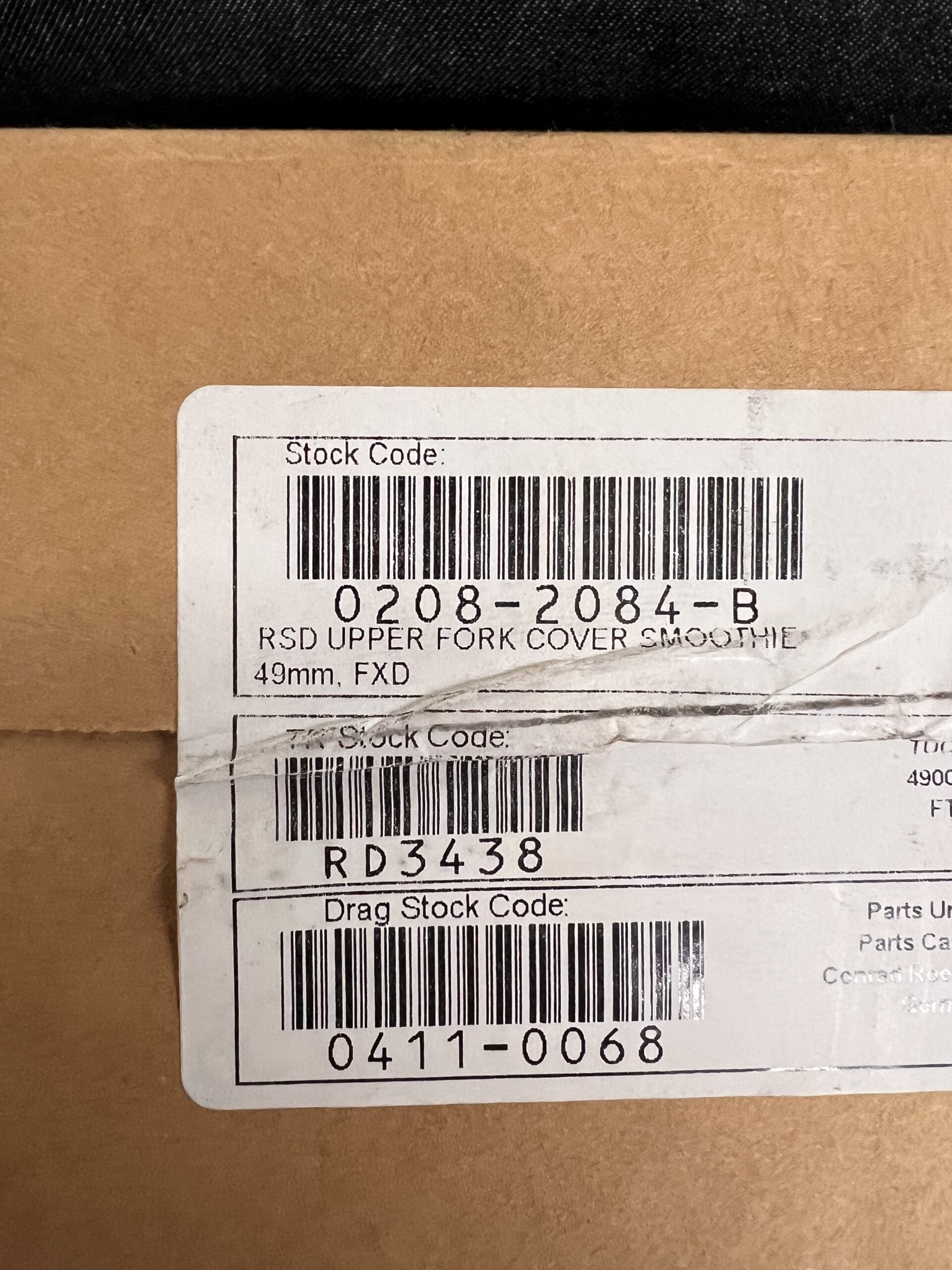 RSD Fork Tube Covers for 06-17 Dyna