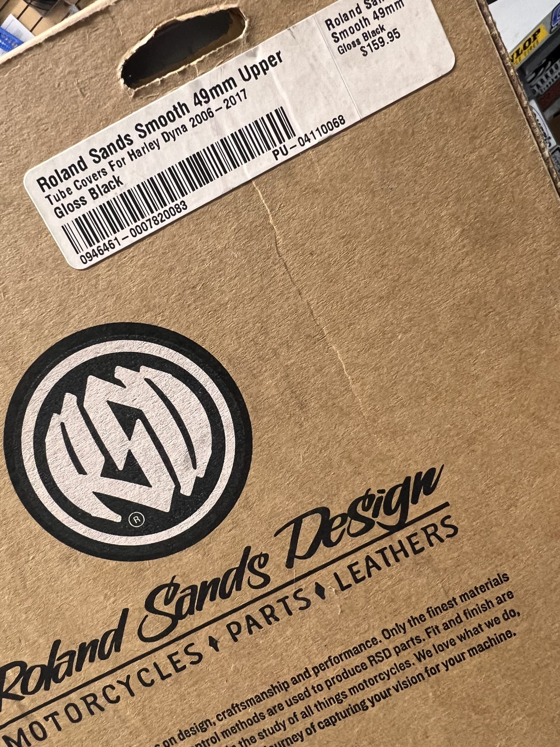 RSD Fork Tube Covers for 06-17 Dyna