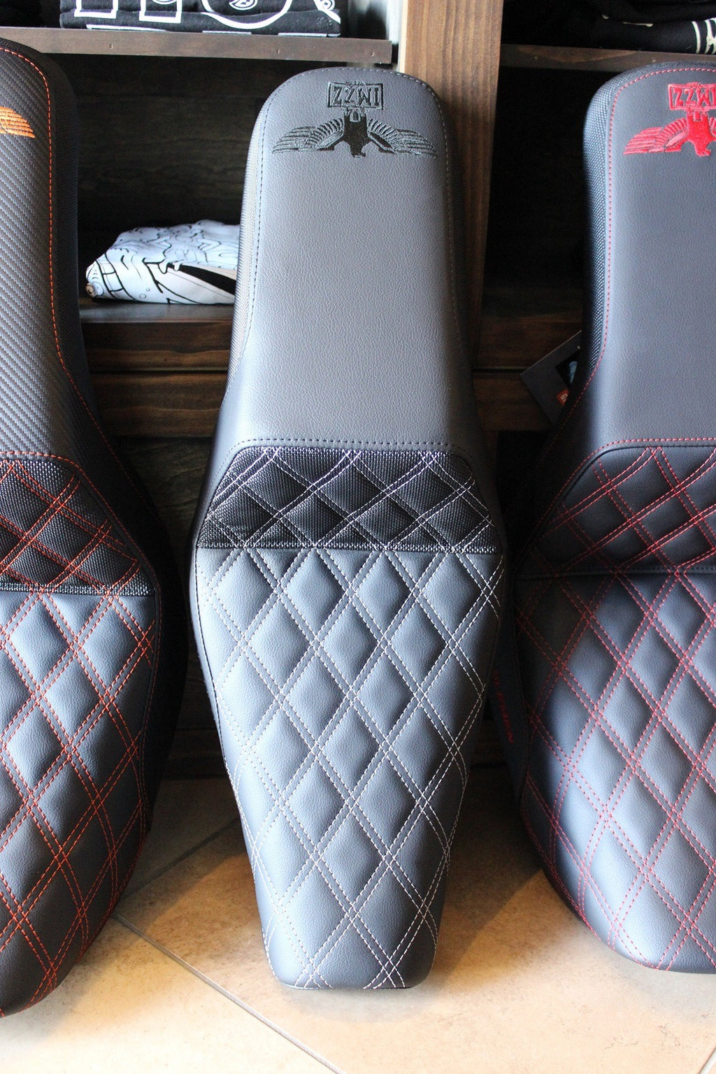 Imzz Elite x Saddlemen Step Up Seat For Sportster