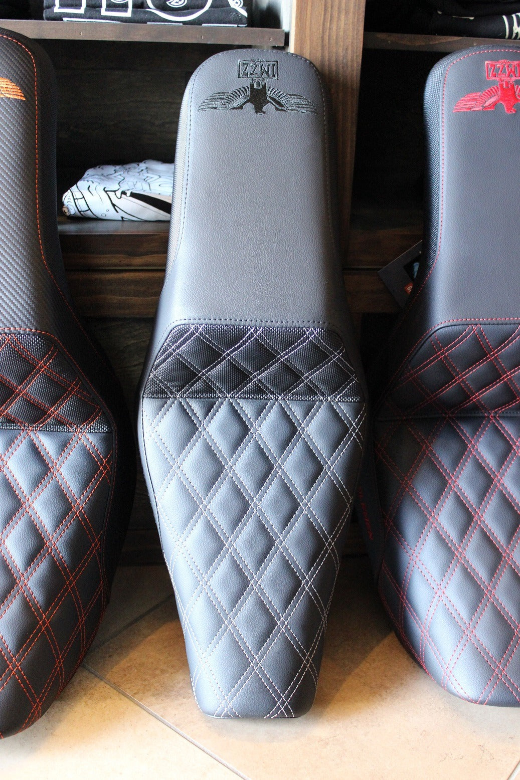 Imzz Elite x Saddlemen Step Up Seat For Sportster