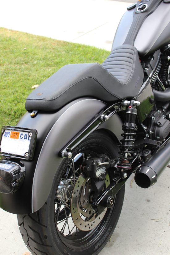dyna full rear fender