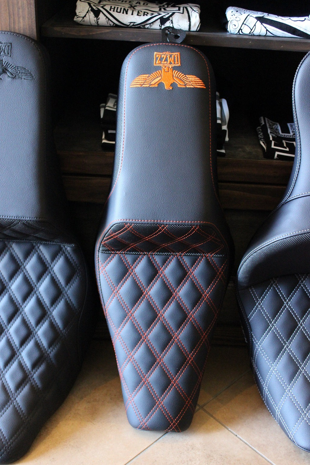 Imzz Elite x Saddlemen Step Up Seat For Sportster