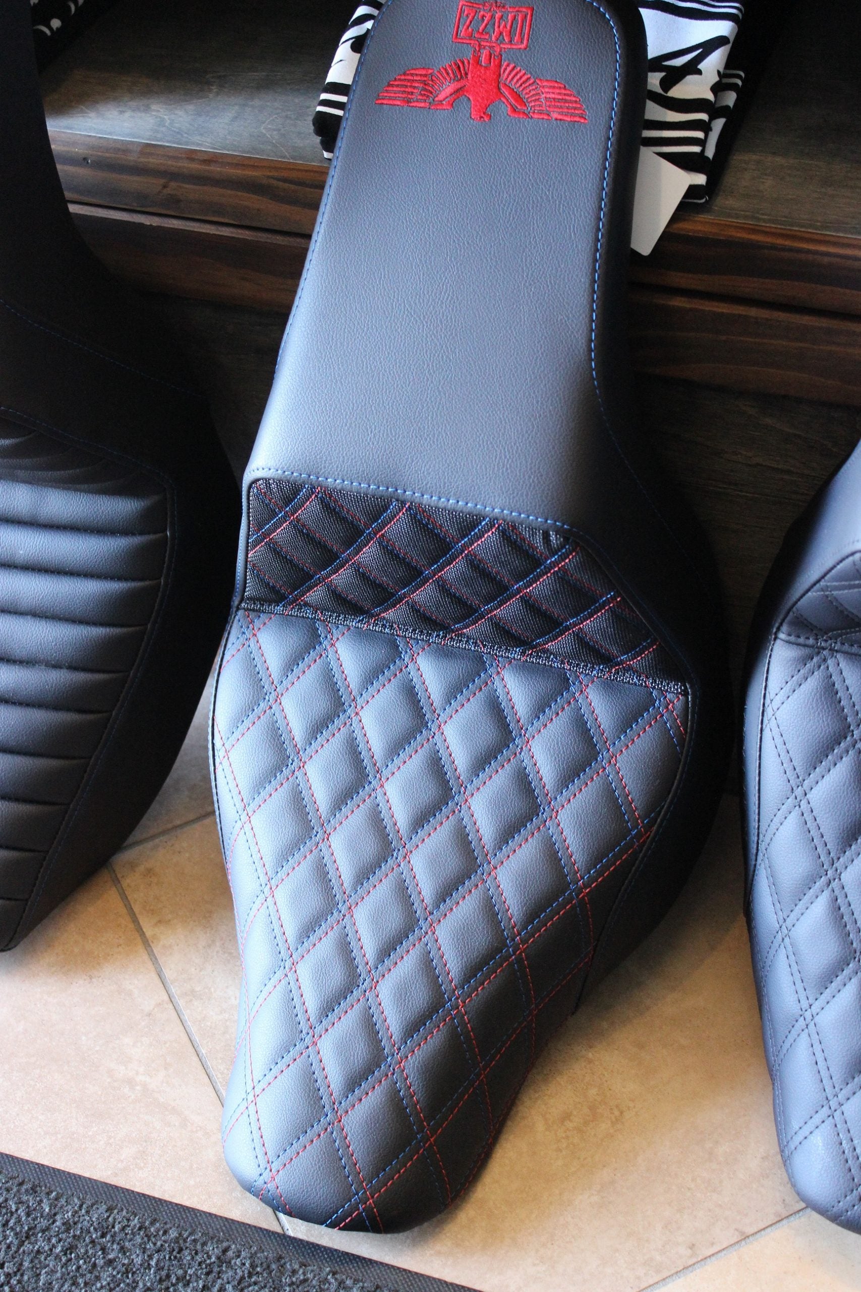 Imzz x Saddlemen Step-Up Seat for M8 FatBob FXFB/FXFBS