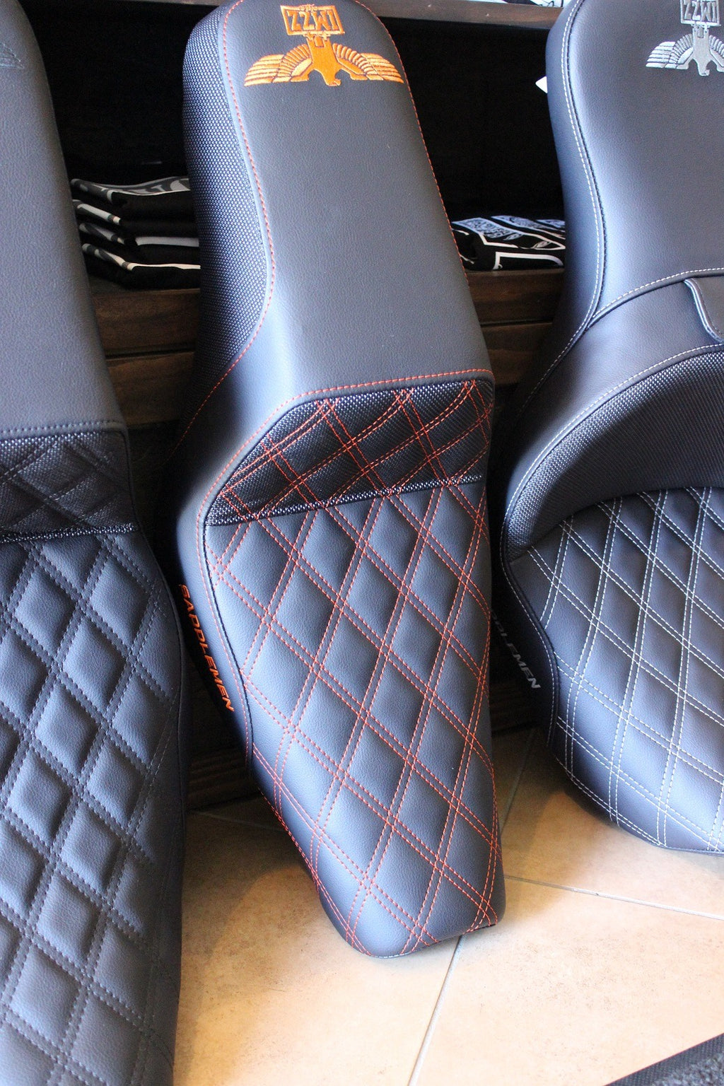 Imzz Elite x Saddlemen Step Up Seat For Sportster