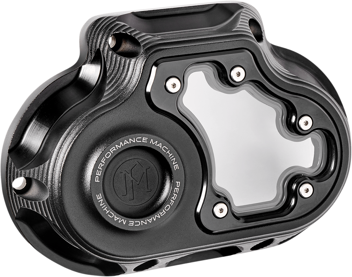Performance Machine Vision Clear Clutch Cover for M8 Softails