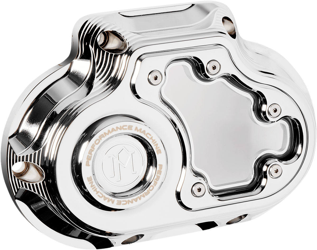 Performance Machine Vision Clear Clutch Cover for M8 Softails