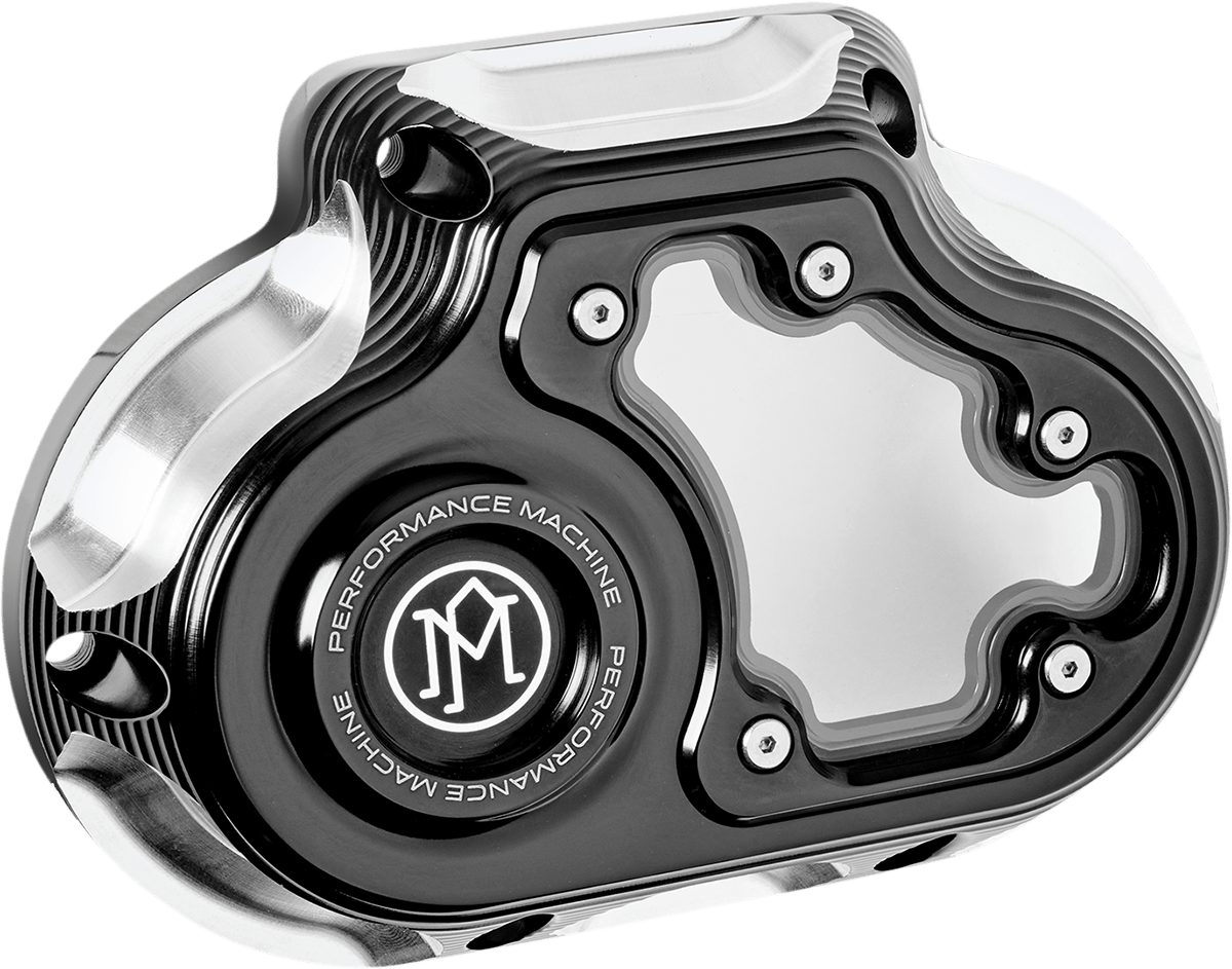 Performance Machine Vision Clear Clutch Cover for M8 Softails