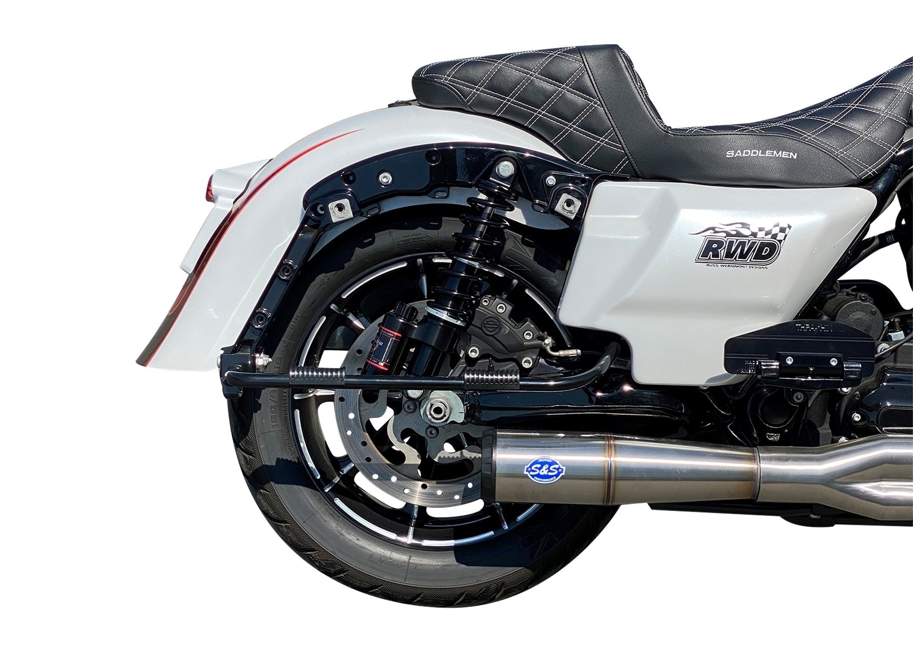 揺るぎない魂　TD-W02 RWD RS-2 Piggyback Shocks for Bagger – Imzz Elite