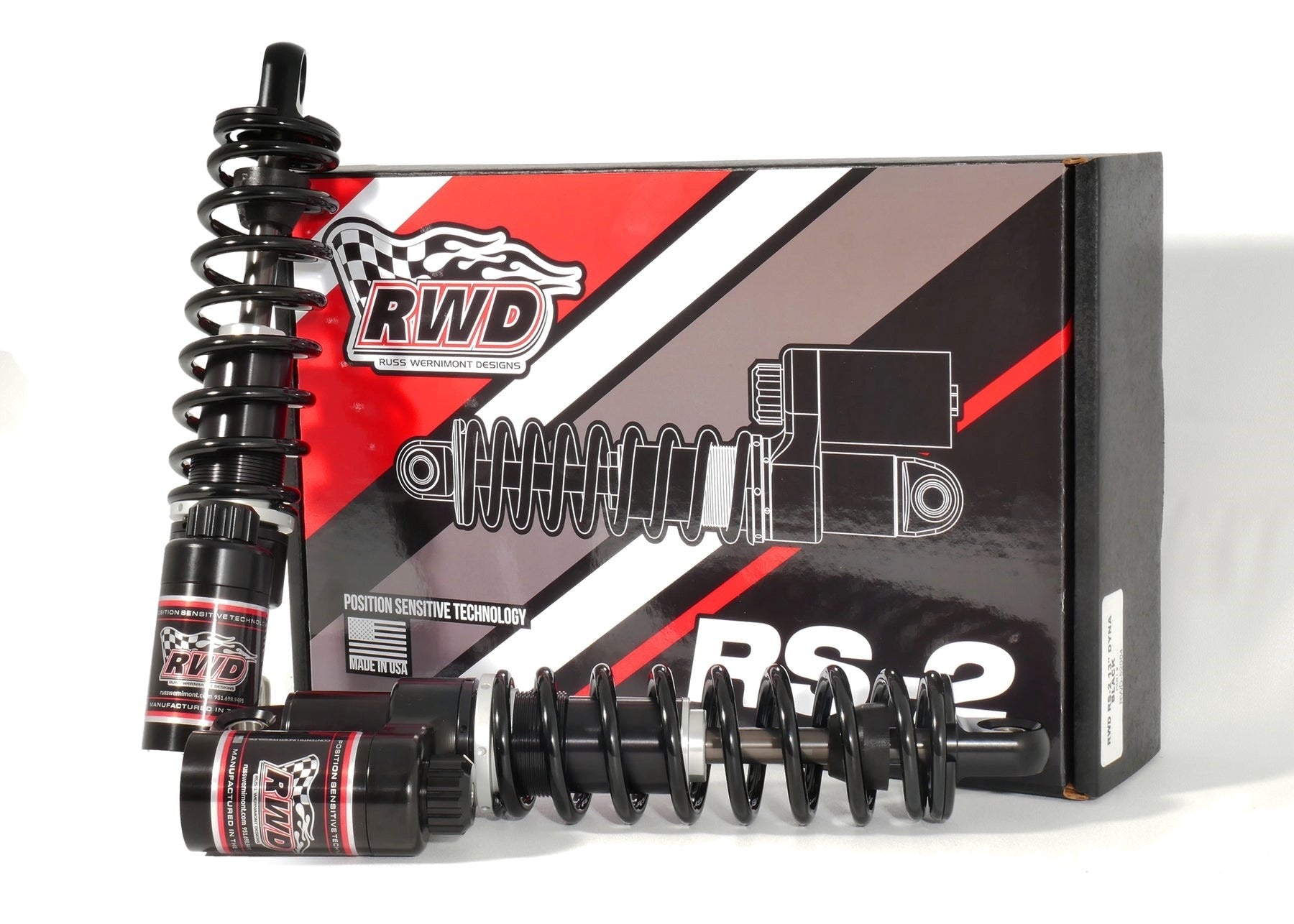 RWD RS-2 Piggyback Shocks for Bagger – Imzz Elite