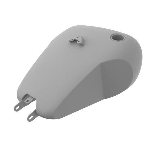 performance bagger knee cutout gas tank