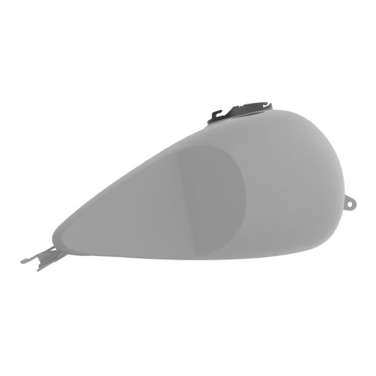 performance bagger knee cutout gas tank