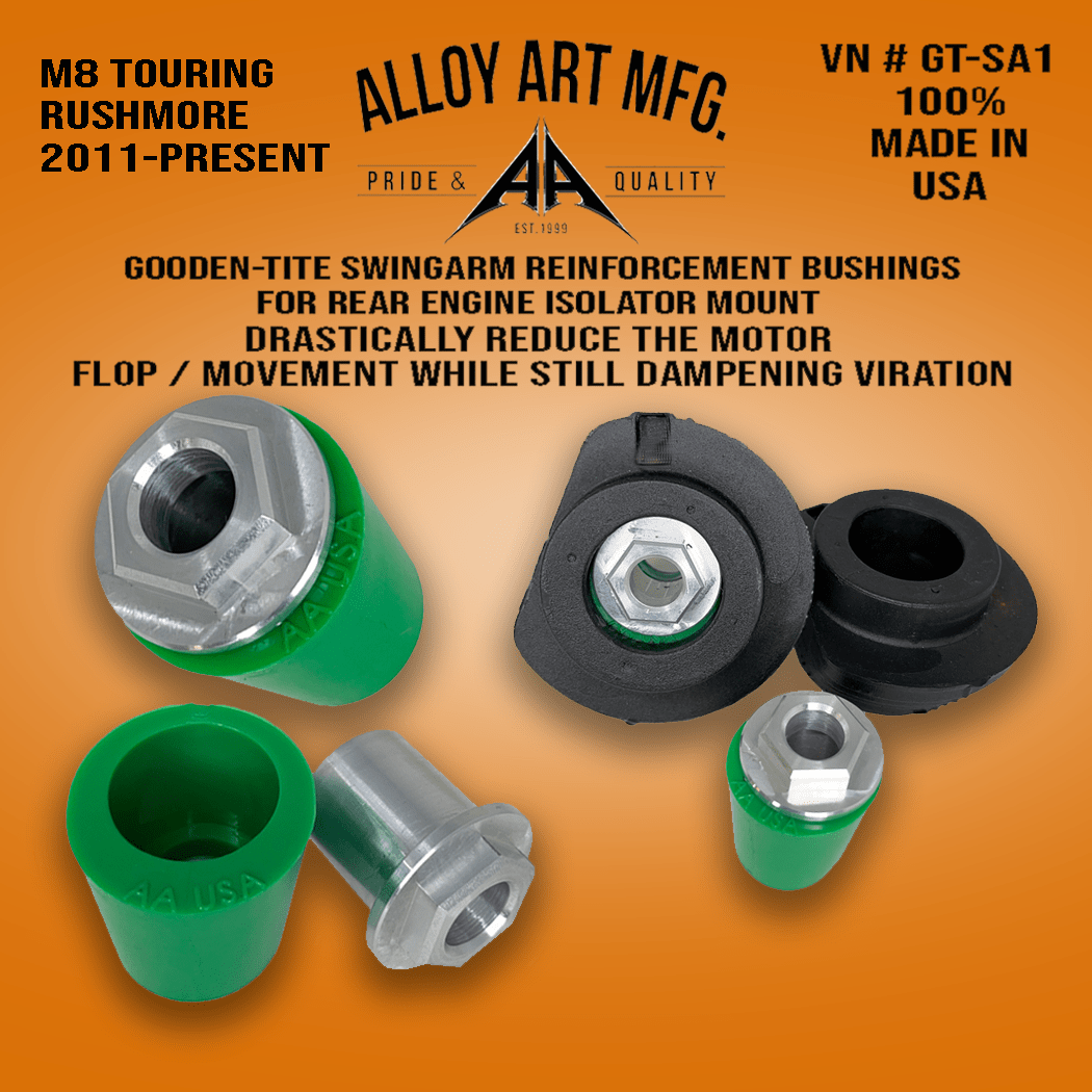 performance bagger swingarm bushings