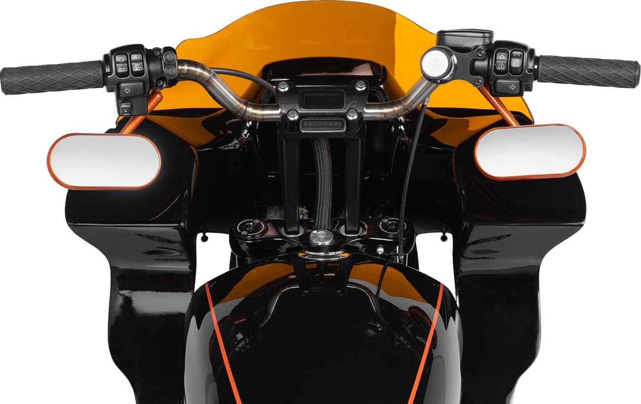 Arlen Ness welded stainless moto handlebars Harley performance bars
