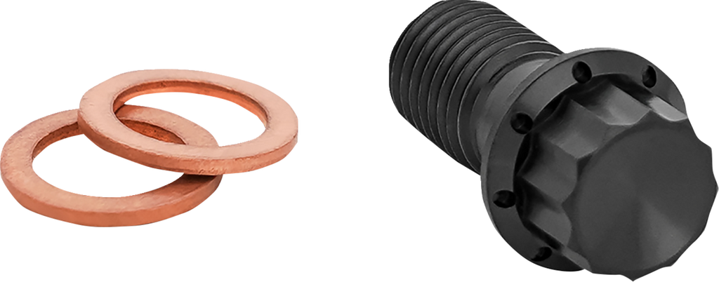 Black Arlen Ness titanium brake banjo bolt