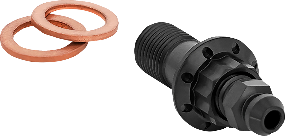 Arlen Ness titanium 12-point motorcycle banjo bolts