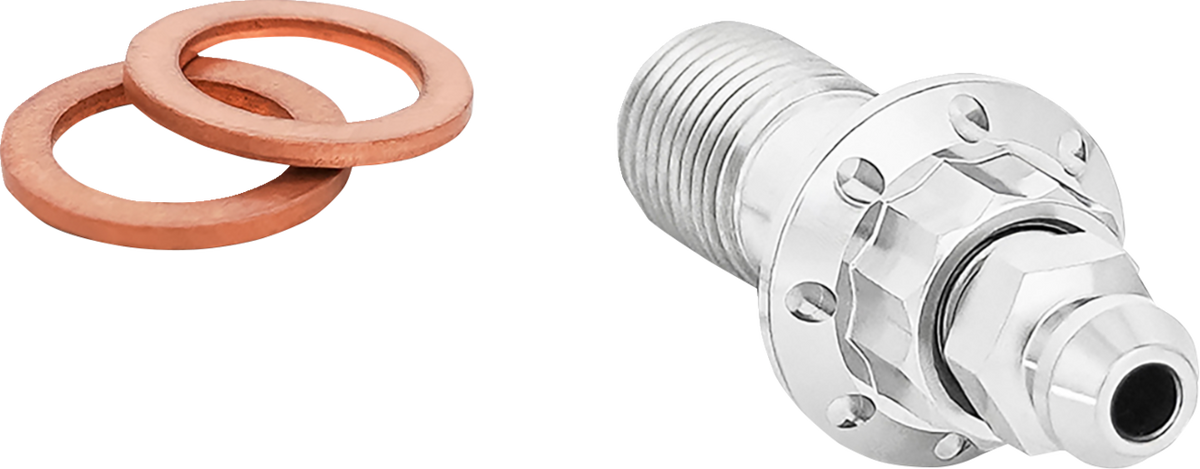 Arlen Ness titanium 12-point motorcycle banjo bolts